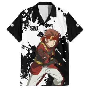 Chemise hawaïenne Klein Sword Art Online Anime - Maison Otaku