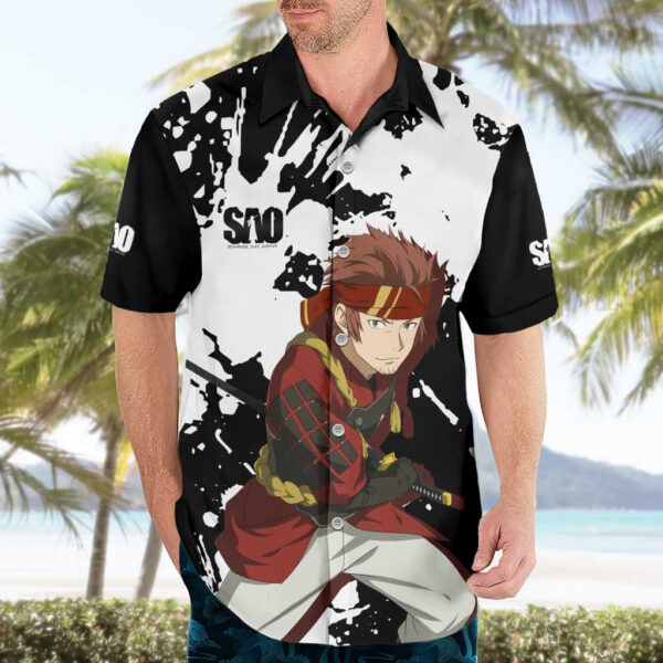 Chemise hawaïenne Klein Sword Art Online Anime - Maison Otaku – Image 3