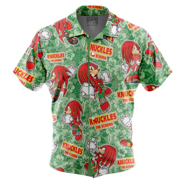 Chemise hawaïenne Knuckles Sonic The Hedgehog - Maison Otaku