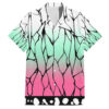 Chemise hawaïenne Shinobu Kocho Haori Demon Slayer Anime - Maison Otaku