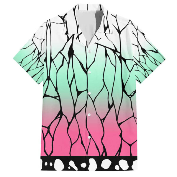 Chemise hawaïenne Shinobu Kocho Haori Demon Slayer Anime - Maison Otaku