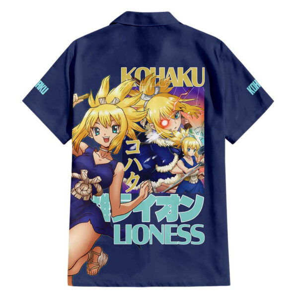 Chemise hawaïenne Kohaku Dr. Stone Japon Anime - Maison Otaku – Image 2