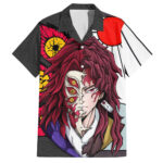 Chemise hawaïenne Kokushibo & Yoriichi Demon Slayer Anime – Maison Otaku