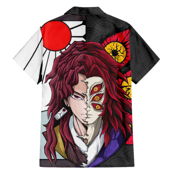 Chemise hawaïenne Kokushibo & Yoriichi Demon Slayer Anime - Maison Otaku – Image 2