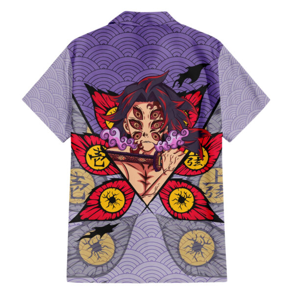 Chemise hawaïenne Kokushibo Demon Slayer motif japonais Mix - Maison Otaku – Image 2