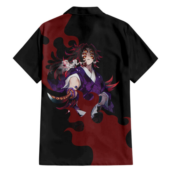 Chemise hawaïenne Kokushibou Demon Slayer Anime - Maison Otaku – Image 2