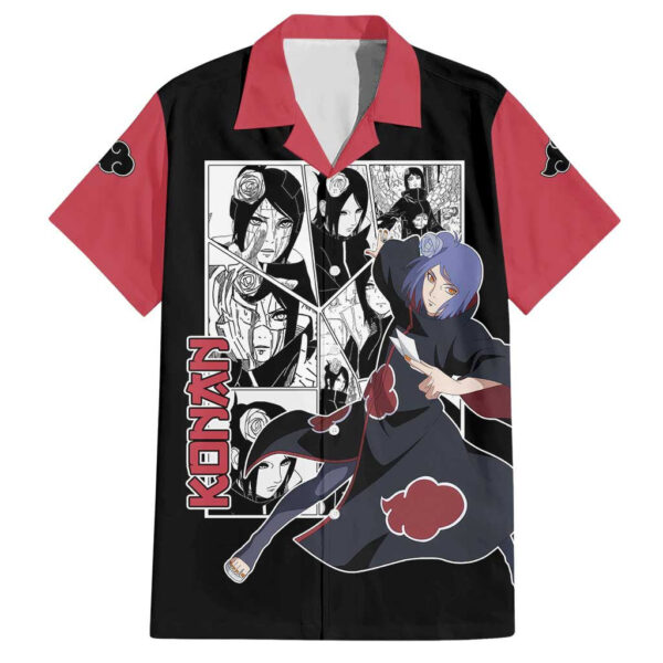 Chemise hawaïenne Konan Naruto Manga Mix - Maison Otaku