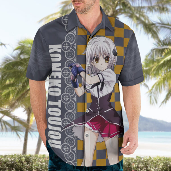 Chemise hawaïenne Koneko Toujou High School DxD - Maison Otaku – Image 3