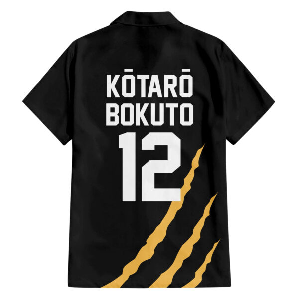 Chemise hawaïenne Kotaro Bokuto n°12 MSBY Anime - Maison Otaku – Image 2