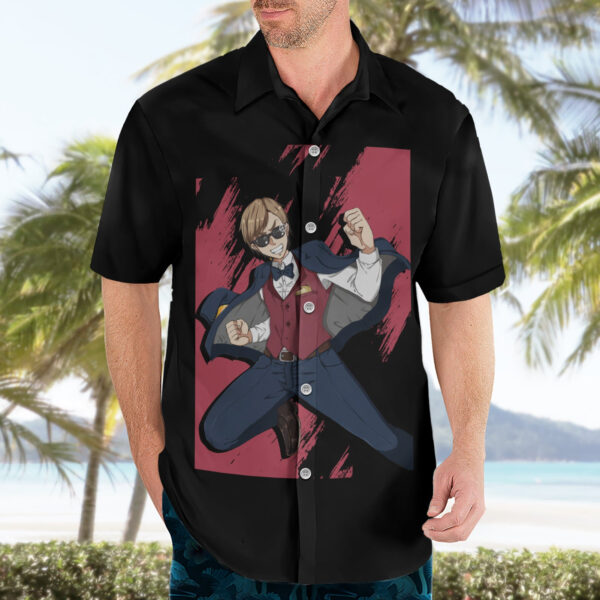 Chemise hawaïenne Kotaro Tatsumi Zombie Land Saga - Maison Otaku – Image 3