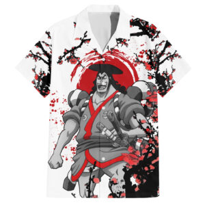 Chemise hawaïenne Kozuki Oden style japonais Anime - Maison Otaku