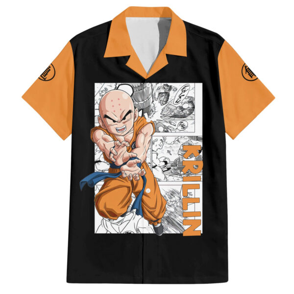 Chemise hawaïenne Krilin Anime Manga - Maison Otaku