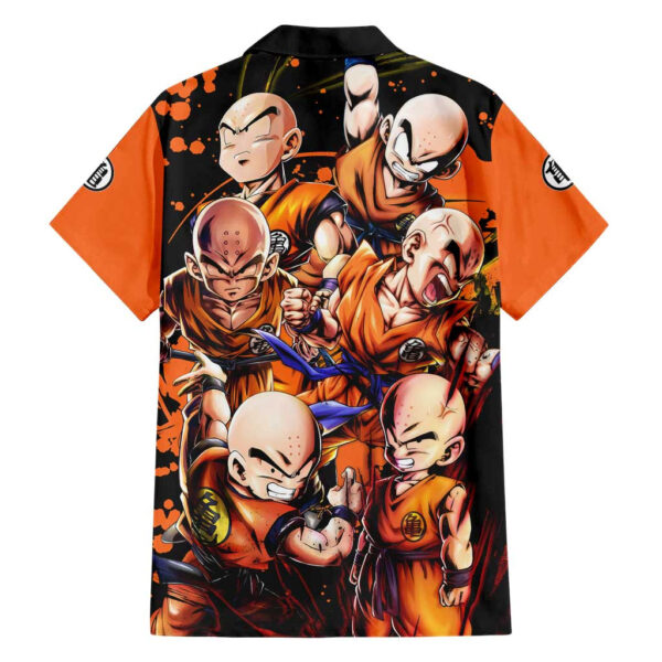 Chemise hawaïenne Krilin Dragon Ball Anime - Maison Otaku – Image 2