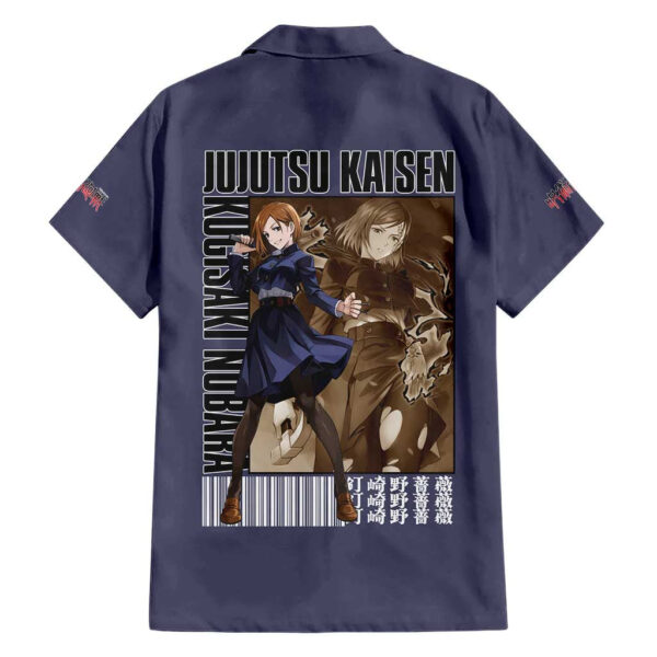 Chemise hawaïenne Nobara Kugisaki Jujutsu Kaisen Anime - Maison Otaku – Image 2