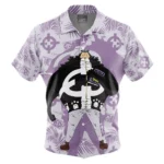 Chemise hawaïenne Bartholomew Kuma Aloha One Piece – Maison Otaku