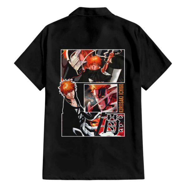 Chemise hawaïenne Ichigo Kurosaki TYBWA Bleach Anime - Maison Otaku – Image 2