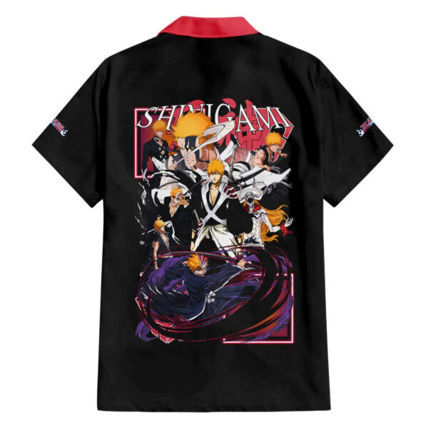 Chemise hawaïenne Ichigo Kurosaki V4 Bleach Japon Anime - Maison Otaku – Image 2