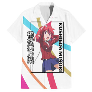 Chemise hawaïenne Minori Kushieda Toradora Anime - Maison Otaku