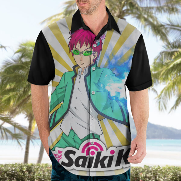 Chemise hawaïenne Kusuo Saiki Psi-nan - Maison Otaku – Image 3