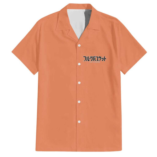 Chemise hawaïenne Kyo Sohma Fruits Basket Anime - Maison Otaku
