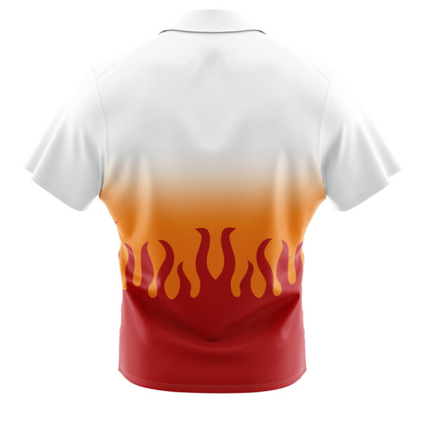 Chemise hawaïenne Kyojuro Rengoku Demon Slayer - Maison Otaku – Image 2