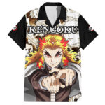 Chemise hawaïenne Kyojuro Rengoku Demon Slayer Manga Mix – Maison Otaku