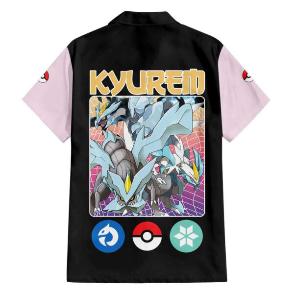 Chemise hawaïenne Kyurem Pokémon Japon Anime - Maison Otaku – Image 2
