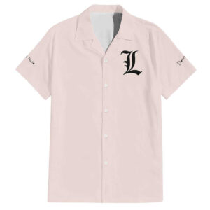 Chemise hawaïenne L Death Note Anime - Maison Otaku