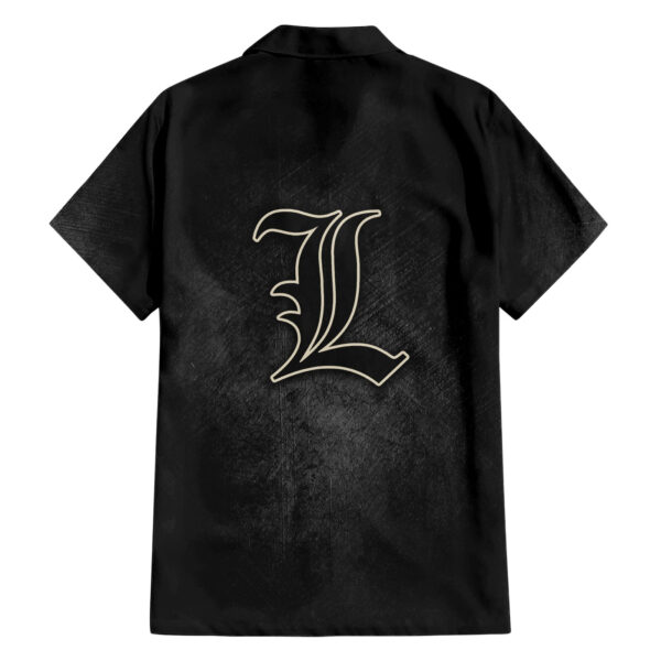 Chemise hawaïenne L Lawliet Death Note - Maison Otaku – Image 2