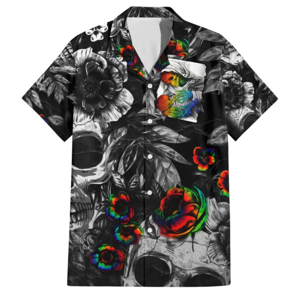 Chemise hawaïenne LGBT L’amour est notre mère - Maison Otaku