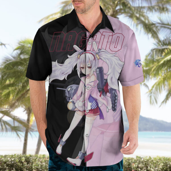 Chemise hawaïenne Laffey Azur Lane Anime - Maison Otaku – Image 3