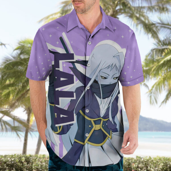 Chemise hawaïenne Lala Monster Musume Anime - Maison Otaku – Image 3