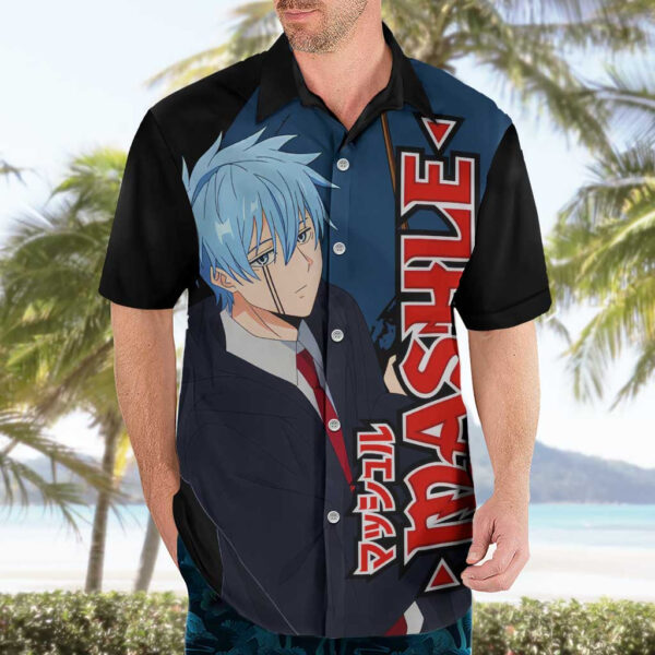 Chemise hawaïenne Lance Crown Mashle Anime - Maison Otaku – Image 3
