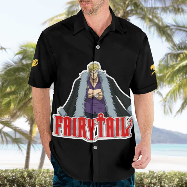 Chemise hawaïenne Laxus Dreyar Fairy Tail Anime - Maison Otaku – Image 3