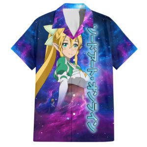 Chemise hawaïenne Leafa Sword Art Galaxy - Maison Otaku