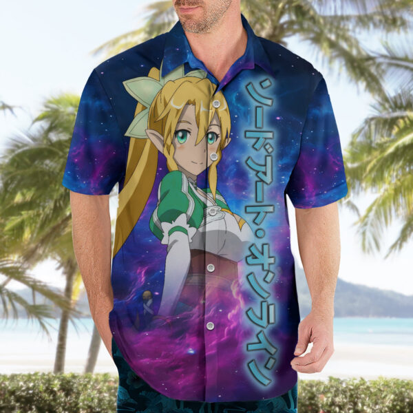 Chemise hawaïenne Leafa Sword Art Galaxy - Maison Otaku – Image 3