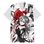 Chemise hawaïenne Leafa style japonais Sword Art Online – Maison Otaku