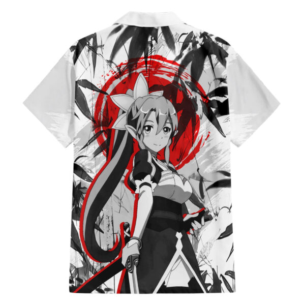 Chemise hawaïenne Leafa style japonais Sword Art Online - Maison Otaku – Image 2