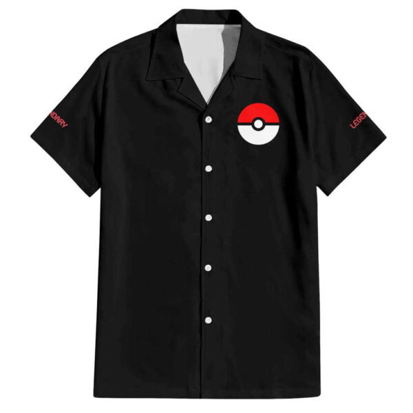 Chemise hawaïenne Pokémon légendaires Anime - Maison Otaku
