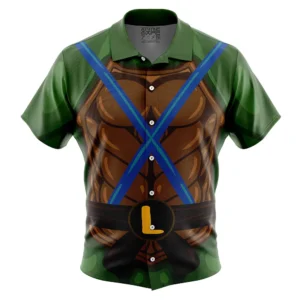 Chemise hawaïenne Leonardo Tortues Ninja Adolescentes - Maison Otaku