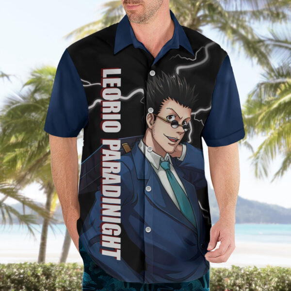 Chemise hawaïenne Leorio Hunter x Hunter Anime - Maison Otaku – Image 3