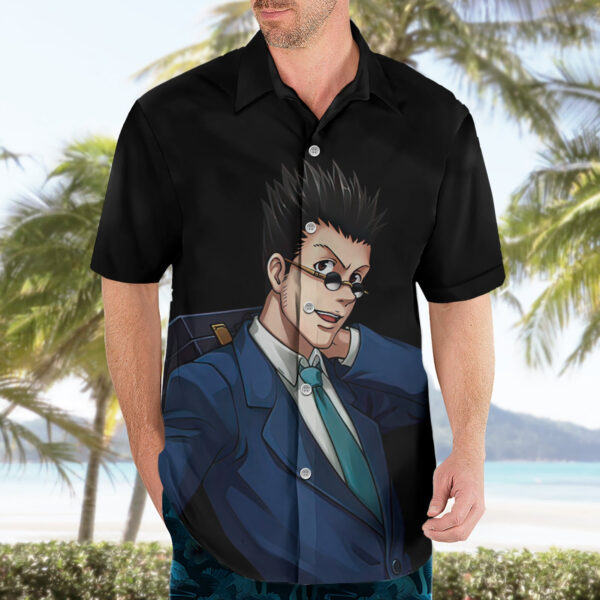 Chemise hawaïenne Leorio Paladinight Hunter x Hunter - Maison Otaku – Image 3