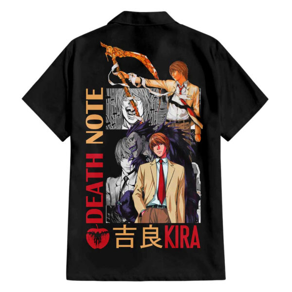 Chemise hawaïenne Light Yagami Death Note Manga Mix - Maison Otaku – Image 2