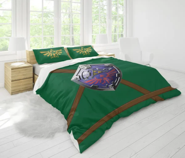 Housse De Couette Link The Legend of Zelda Parure de lit Ensemble De Literie – Image 2