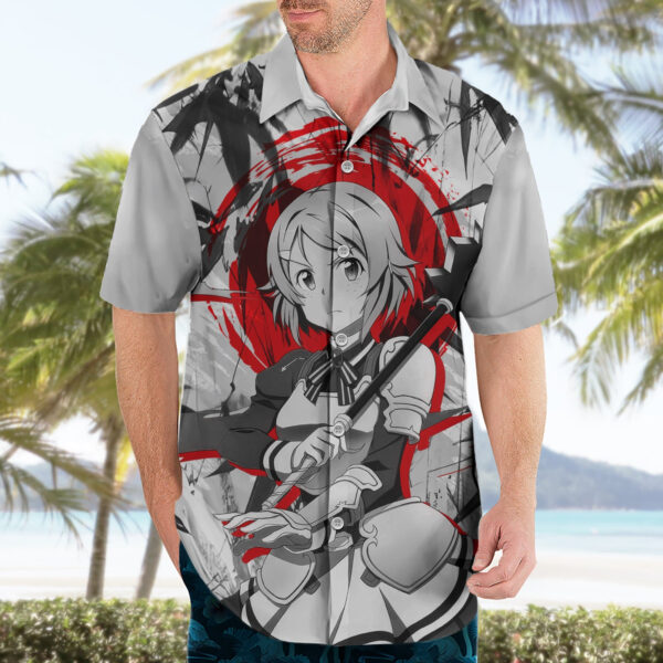Chemise hawaïenne Lisbeth Sword Art Online - Maison Otaku – Image 3