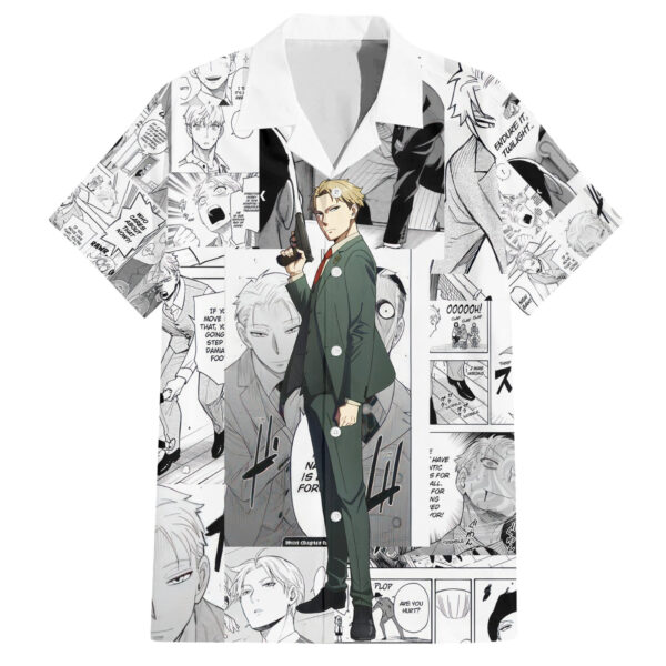 Chemise hawaïenne Loid Forger Spy x Family Manga Mix - Maison Otaku