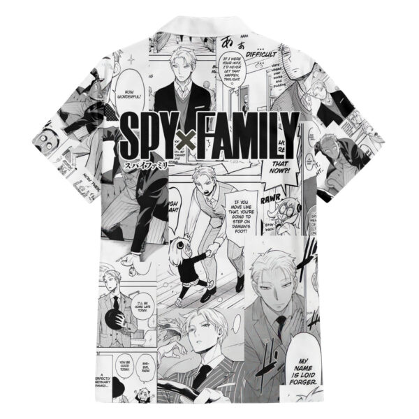Chemise hawaïenne Loid Forger Spy x Family Manga Mix - Maison Otaku – Image 2