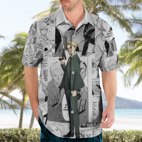 Chemise hawaïenne Loid Forger Spy x Family Manga Mix - Maison Otaku – Image 3