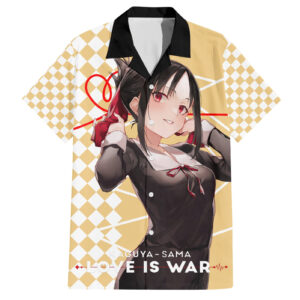 Chemise hawaïenne Kaguya Shinomiya Kaguya-sama Love is War - Maison Otaku