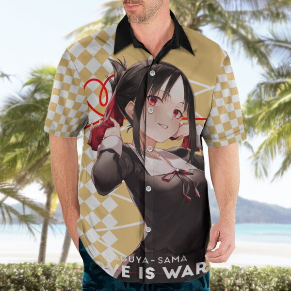 Chemise hawaïenne Kaguya Shinomiya Kaguya-sama Love is War - Maison Otaku – Image 3
